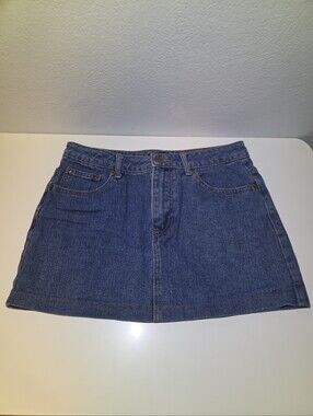 Forever 21 Dark Blue Denim Mini Skirt